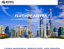 Tablet Screenshot of briclanguage.com